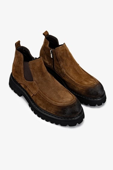  Valmenti Erkek Süet Deri Bot Ayakkabı