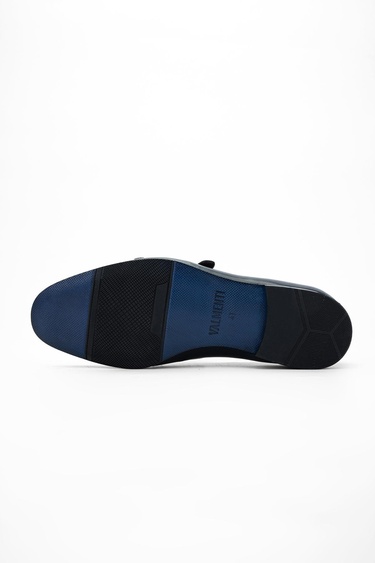  Valmenti Laura Erkek Lacivert Hakiki Deri Klasik Ayakkabı