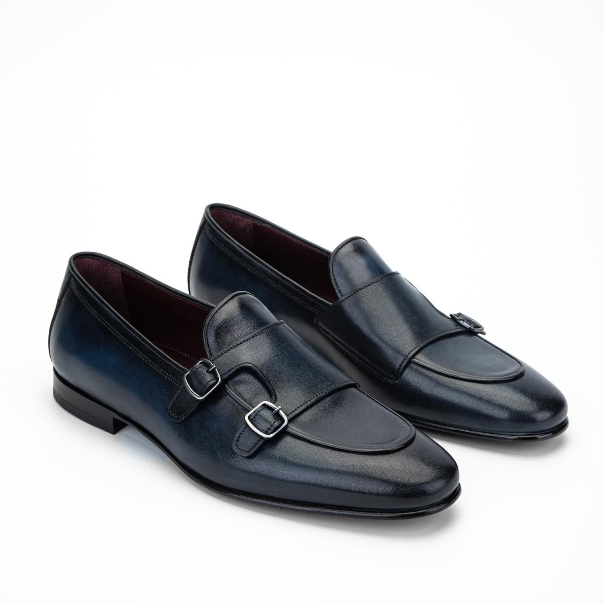 Valmenti Laura Erkek Lacivert Hakiki Deri Klasik Ayakkabı