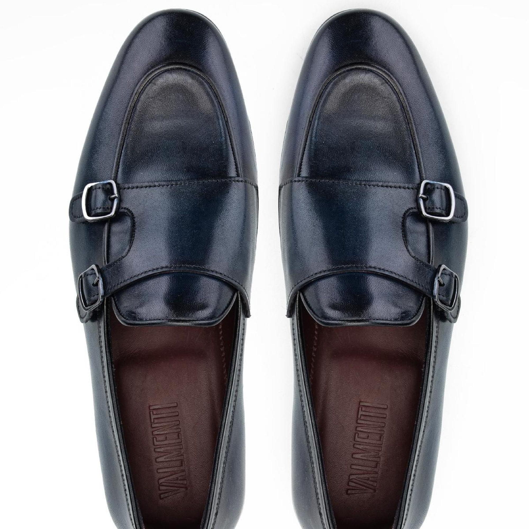 Valmenti Laura Erkek Lacivert Hakiki Deri Klasik Ayakkabı