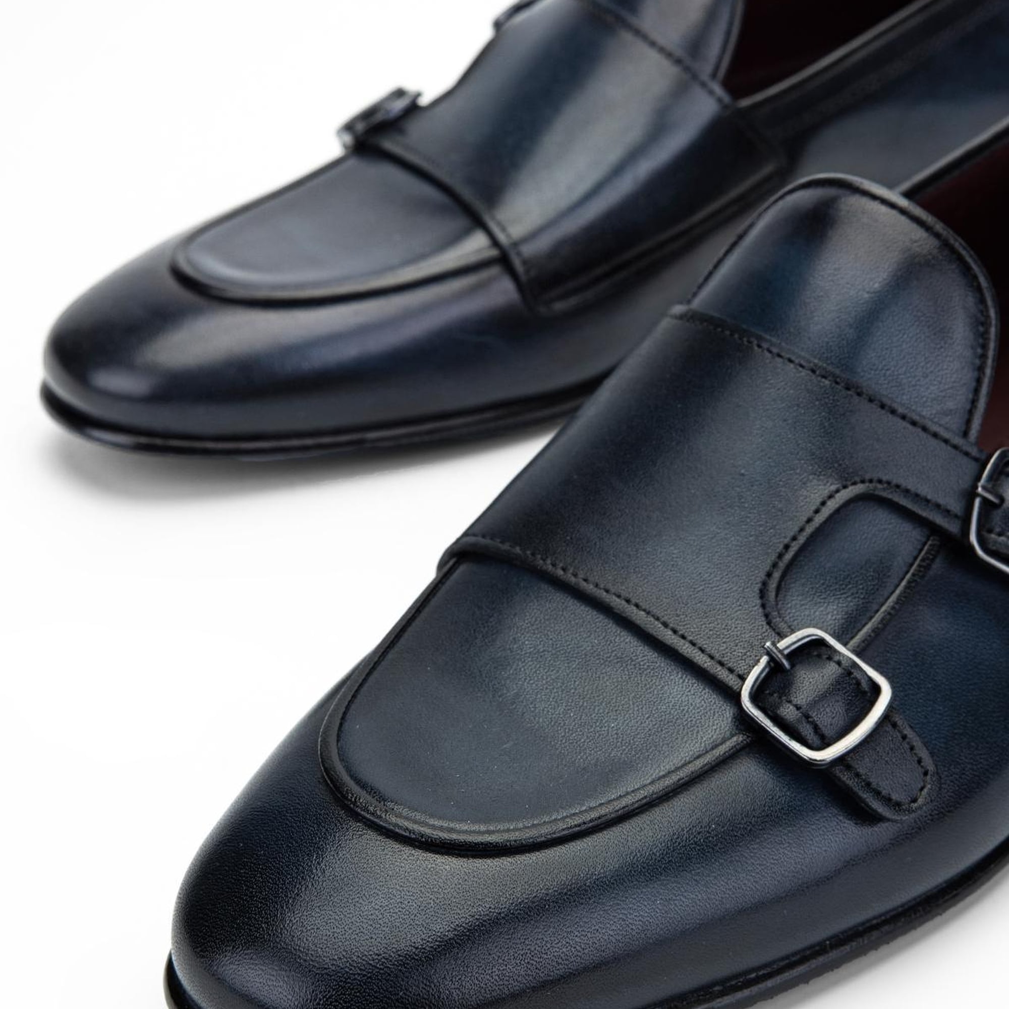 Valmenti Laura Erkek Lacivert Hakiki Deri Klasik Ayakkabı