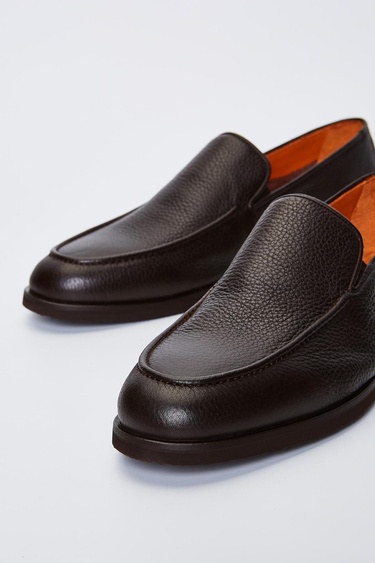  Valmenti Jolanda Erkek Kahverengi Floter Hakiki Deri Loafer Ayakkabı