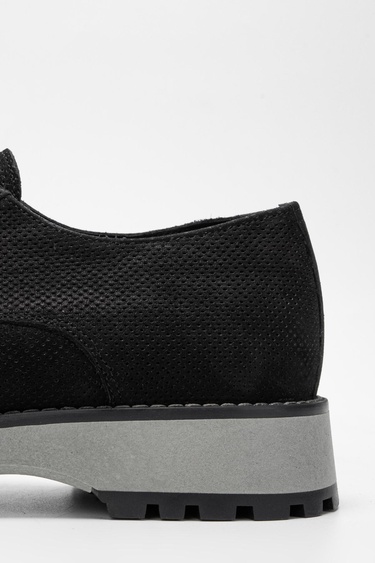  Valmenti Erkek Siyah Nubuk Hakiki Deri Casual Ayakkabı