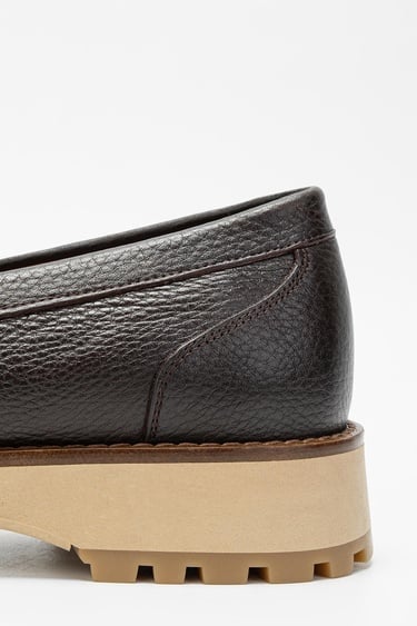  Valmenti Erkek Kahverengi Floter Hakiki Deri Loafer Ayakkabı