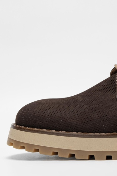  Valmenti Erkek Kahve nbk Hakiki Deri Casual Ayakkabı