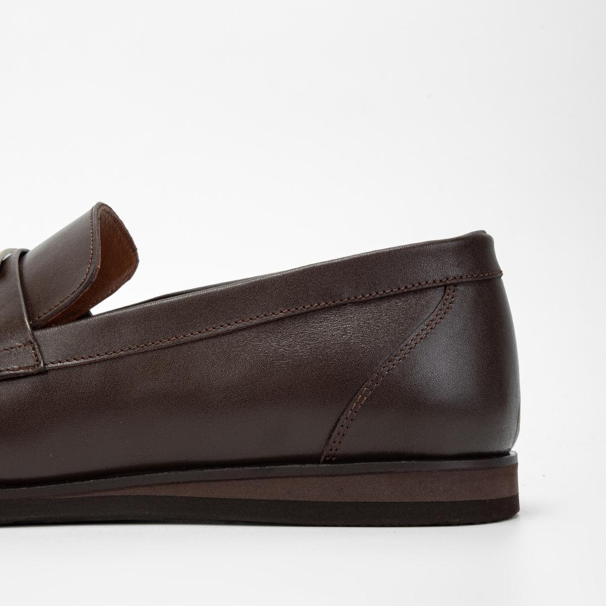 Valmenti Erkek Kahverengi Hakiki Deri Casual Ayakkabı