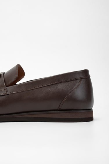  Valmenti Erkek Kahverengi Hakiki Deri Casual Ayakkabı