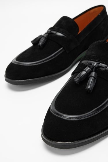  Valmenti Erkek Siyah Süet Hakiki Deri Casual Ayakkabı