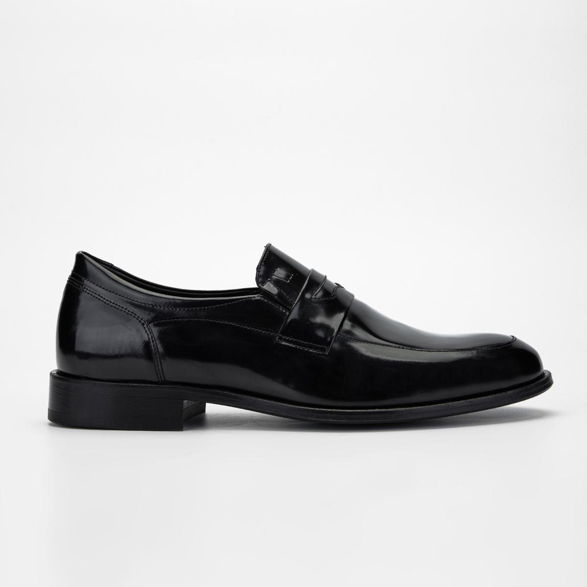 Valmenti Bona Erkek Siyah Açma Hakiki Deri Klasik Ayakkabı