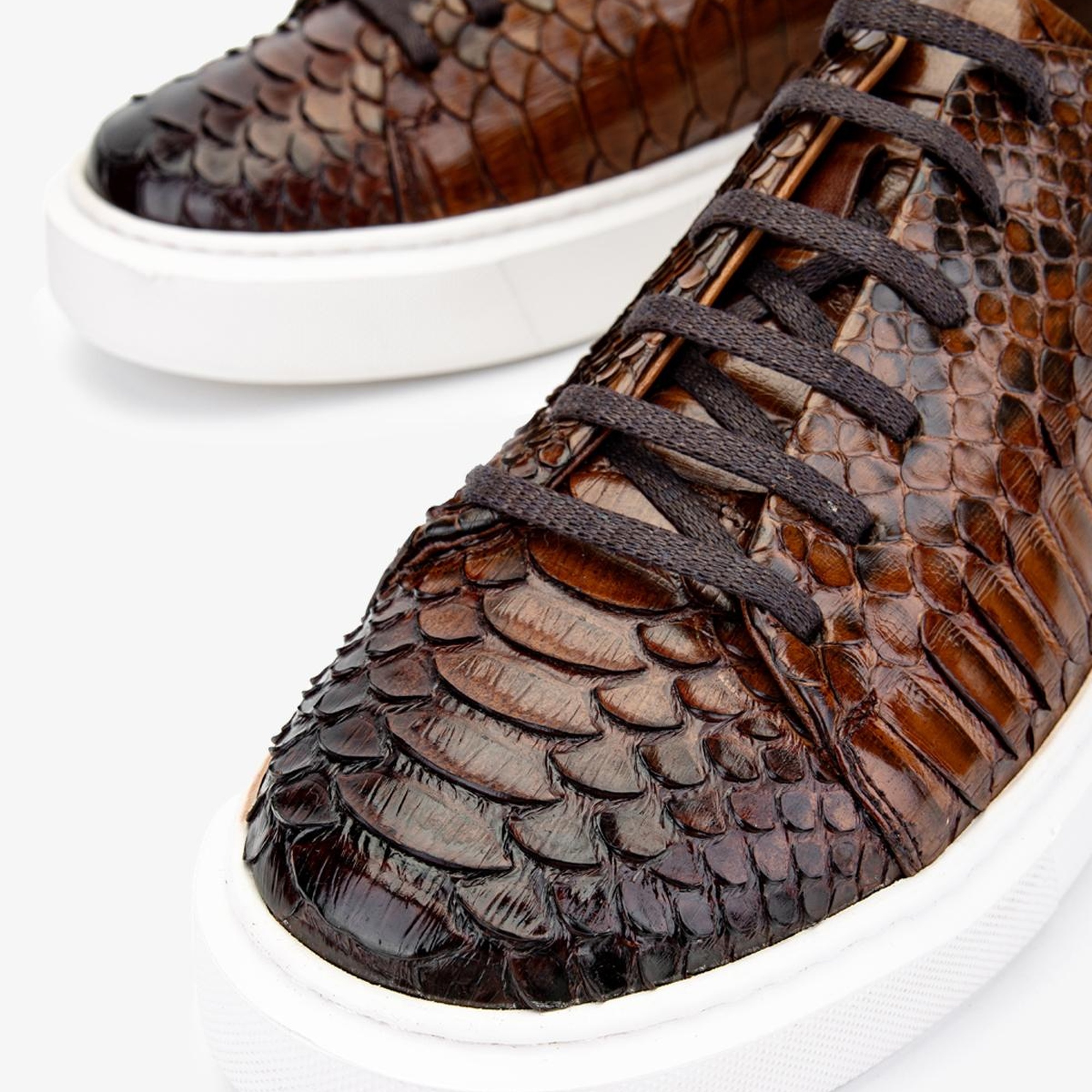 Valmenti Erkek Hakiki Deri Taba Sneakers & Spor Ayakkabı