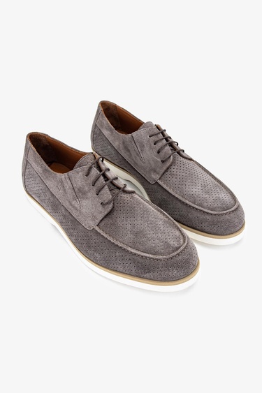  Valmenti Major Erkek Bej Süet Hakiki Deri Casual Ayakkabı