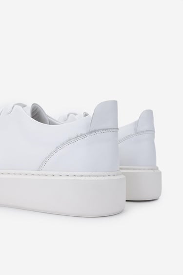  Valmenti Erkek Hakiki Deri Beyaz Sneakers & Spor Ayakkabı