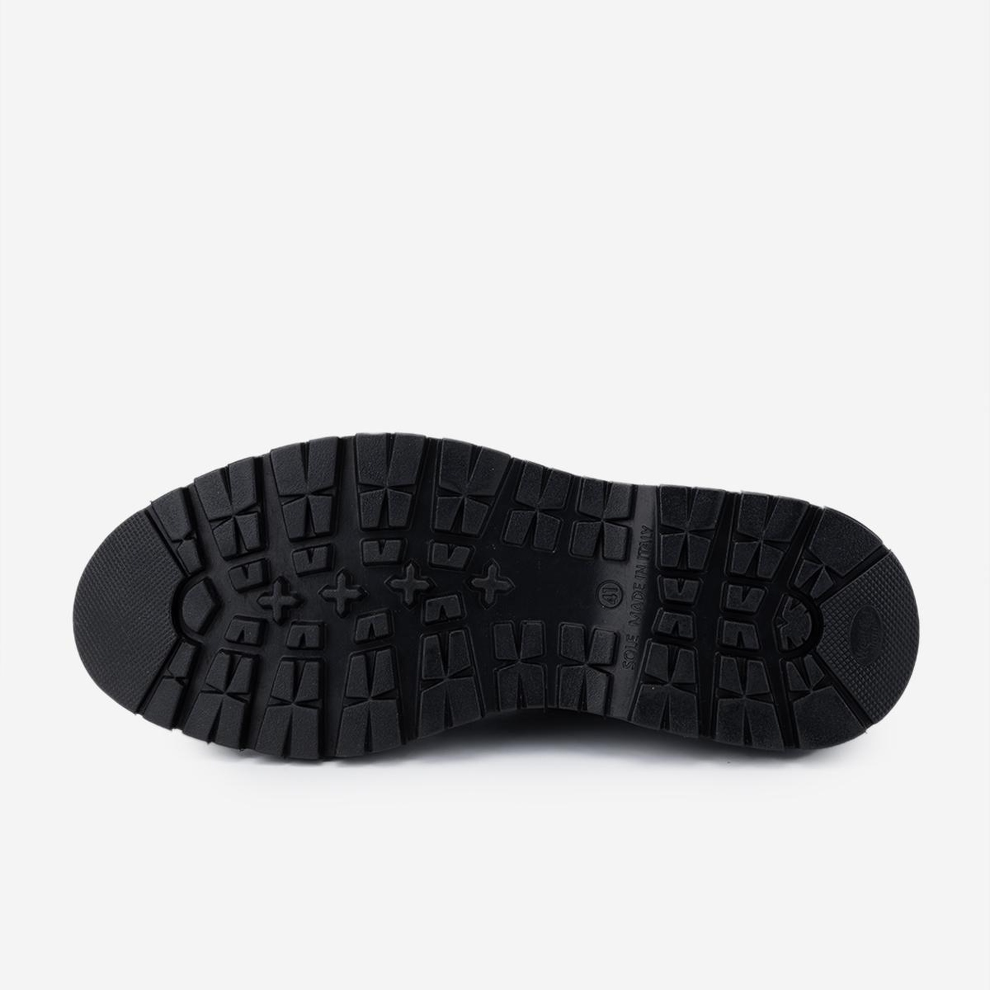 Valmenti Erkek Hakiki Deri Siyah Kroko Klasik Ayakkabı