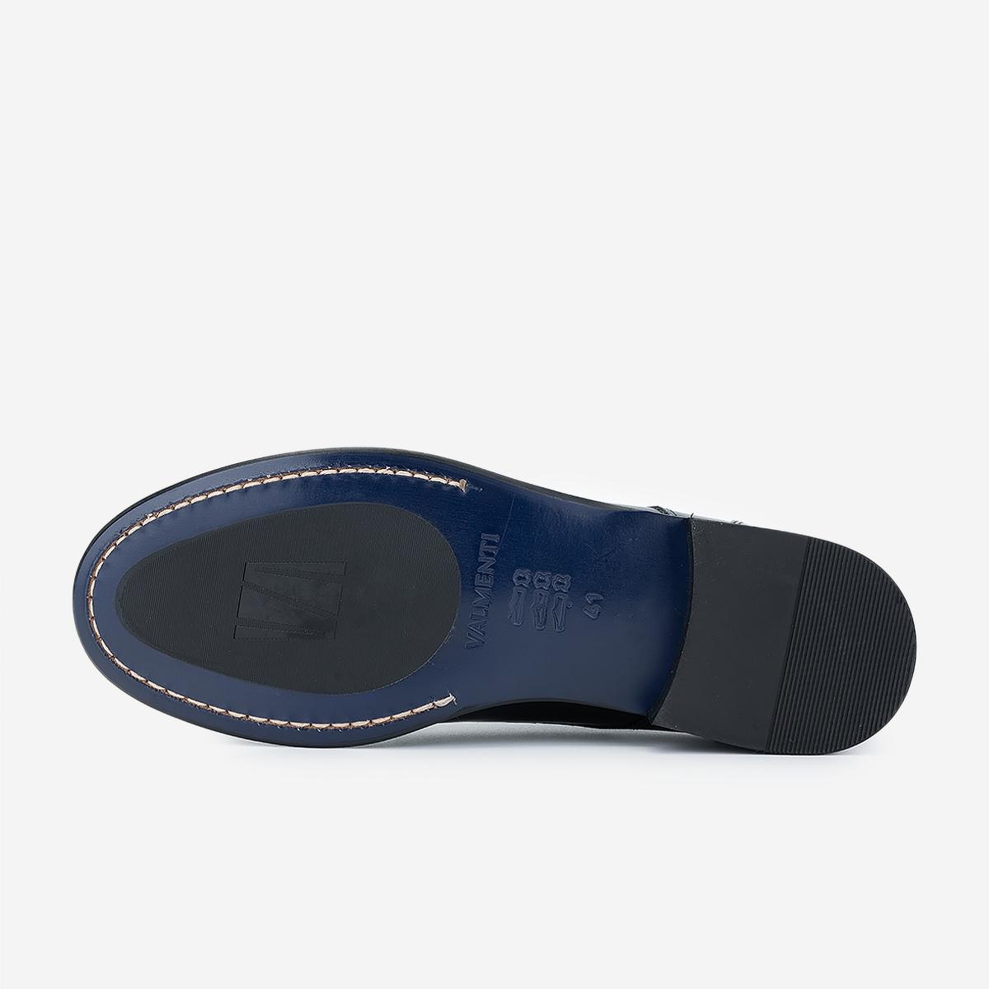 Valmenti Erkek Hakiki Deri Siyah Klasik Ayakkabı