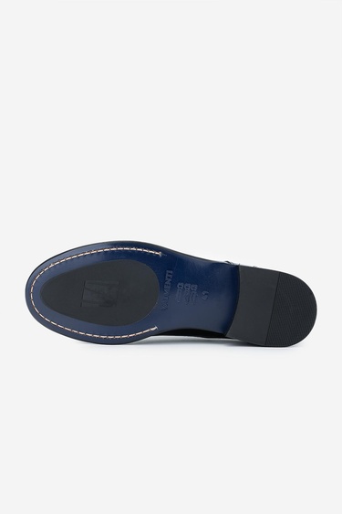  Valmenti Erkek Hakiki Deri Siyah Klasik Ayakkabı