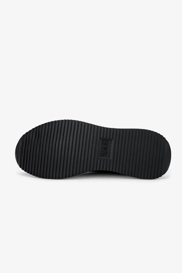  Valmenti Erkek Hakiki Deri Siyah Sneakers & Spor Ayakkabı