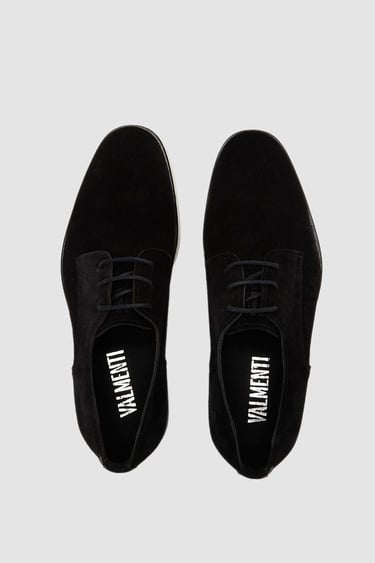  Valmenti Bruno Erkek Siyah Süet Hakiki Deri Casual Ayakkabı