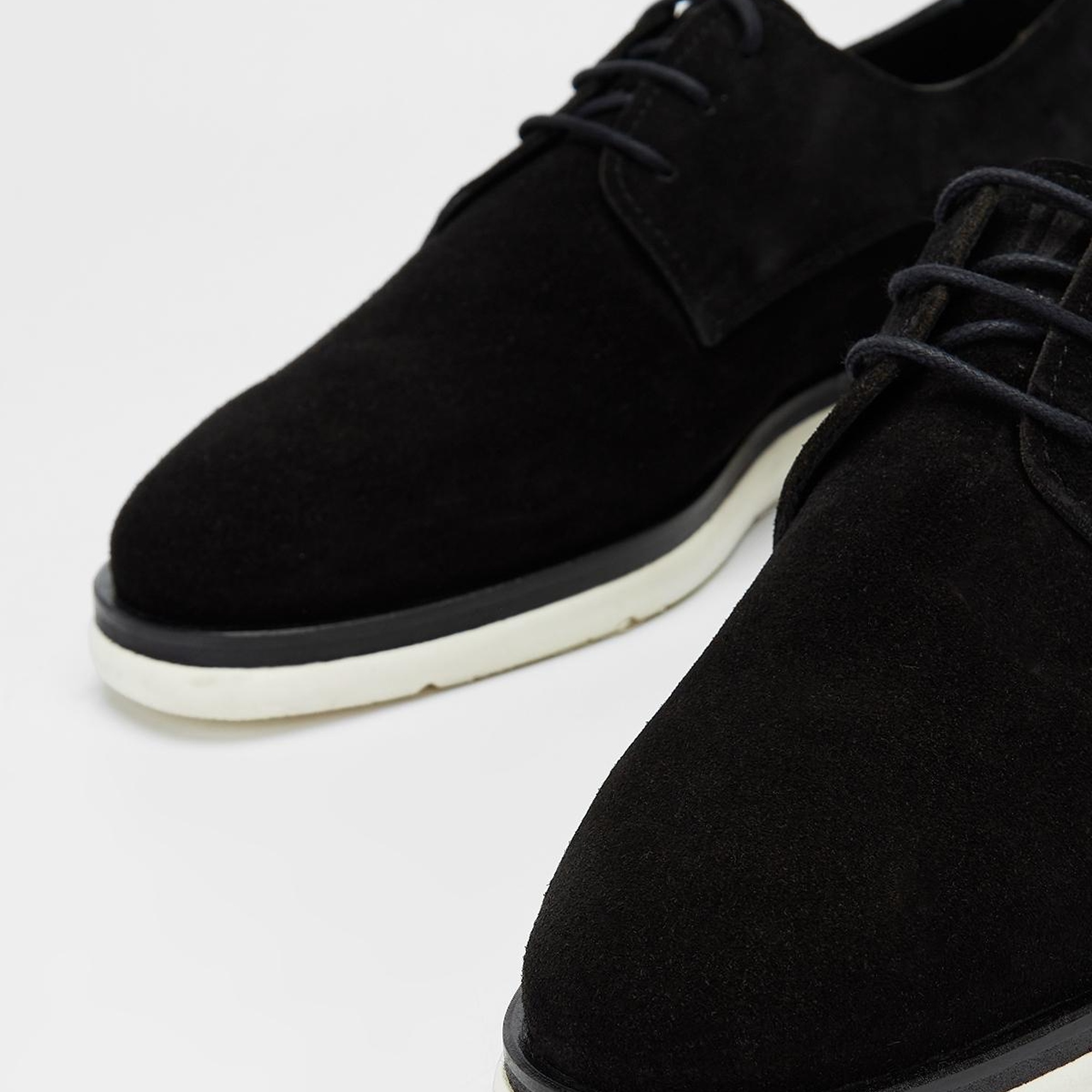 Valmenti Bruno Erkek Siyah Süet Hakiki Deri Casual Ayakkabı