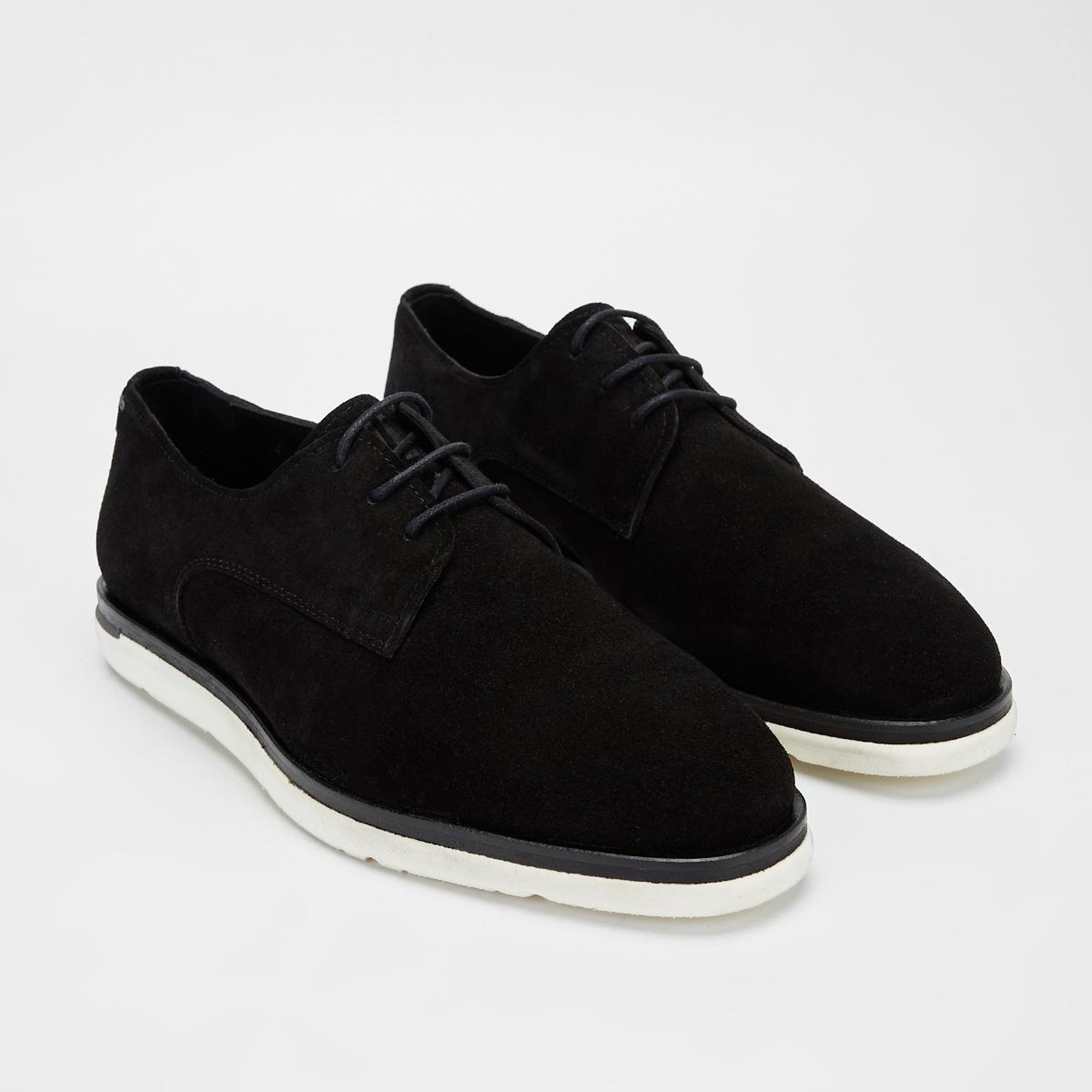 Valmenti Bruno Erkek Siyah Süet Hakiki Deri Casual Ayakkabı