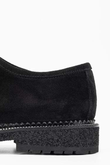  Valmenti İndie Erkek Siyah Süet Hakiki Deri Casual Ayakkabı