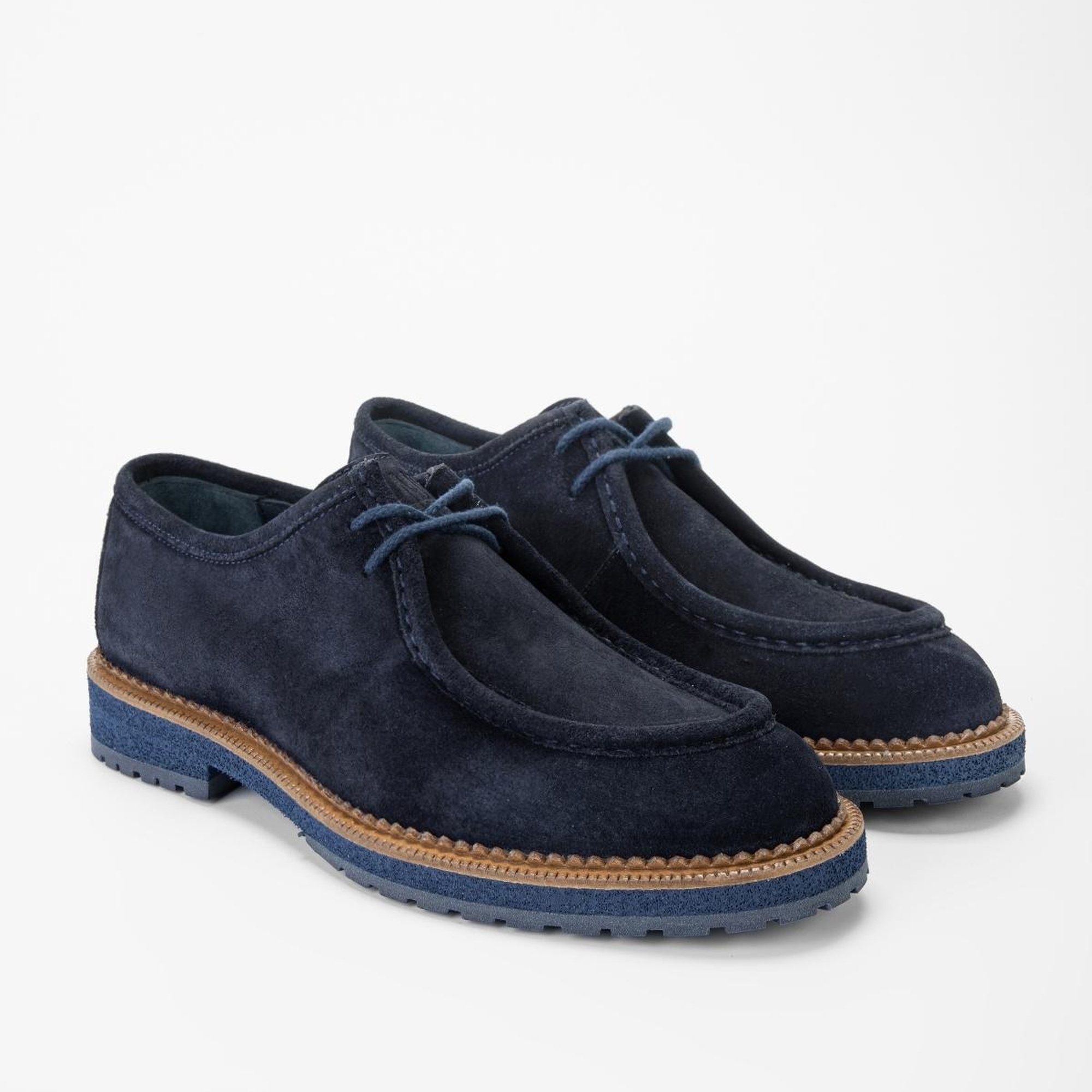 Valmenti İndie Erkek Lacivert Süet Hakiki Deri Casual Ayakkabı