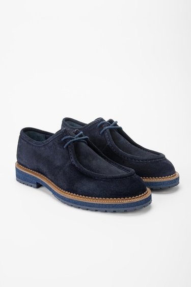  Valmenti İndie Erkek Lacivert Süet Hakiki Deri Casual Ayakkabı
