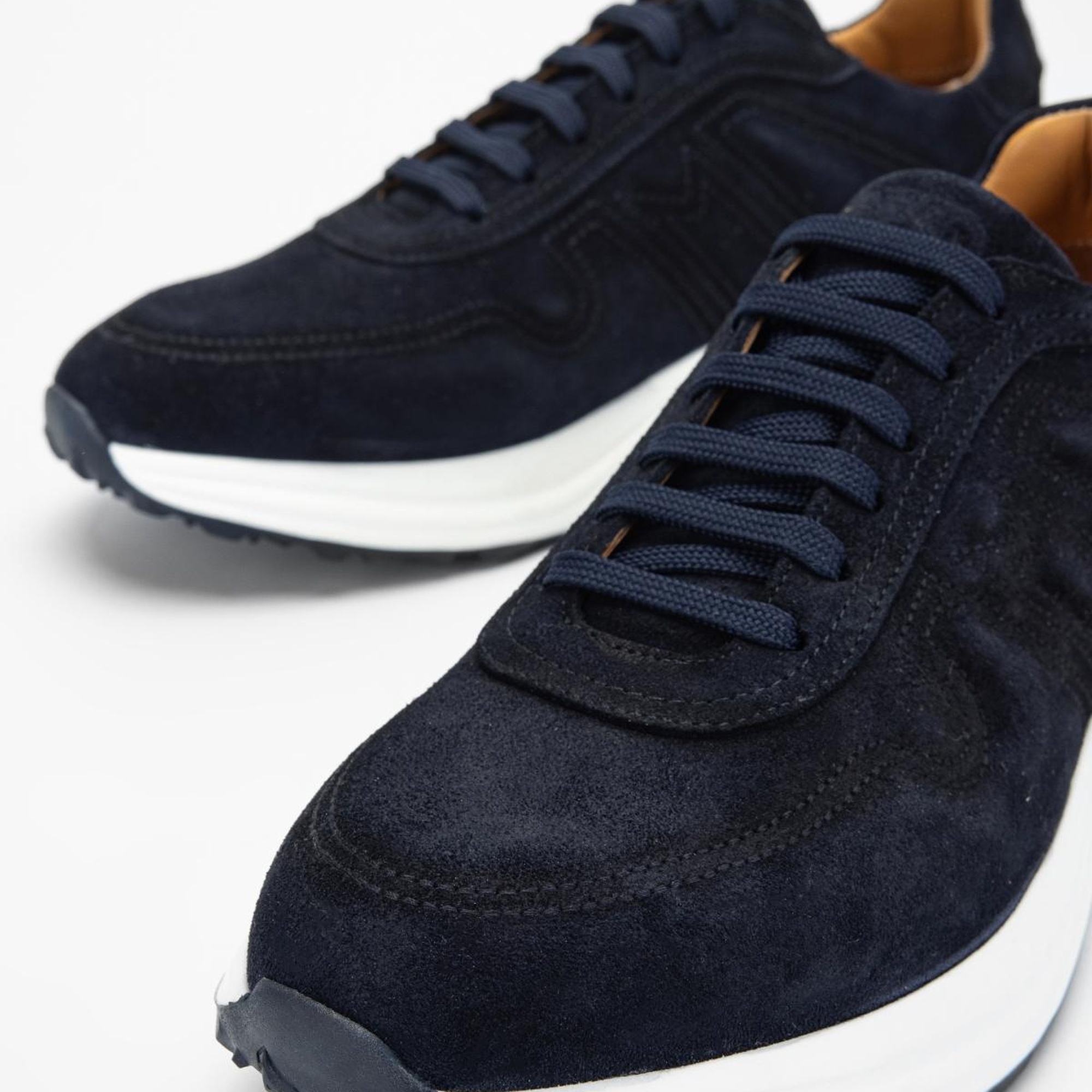 Valmenti Agatho Erkek Lacivert Süet Hakiki Deri Sneakers & Spor Ayakkabı