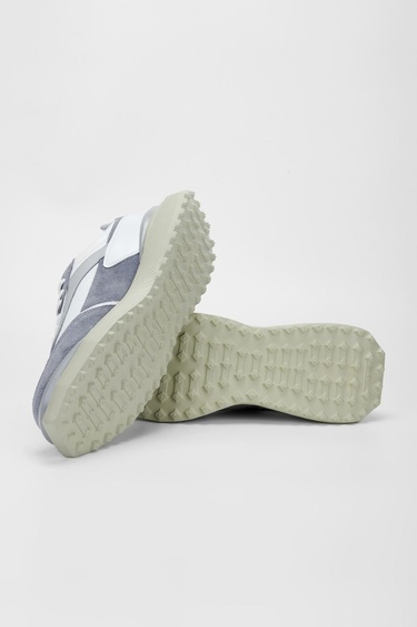  Valmenti Erkek Beyaz/gri Hakiki Deri Sneakers & Spor Ayakkabı