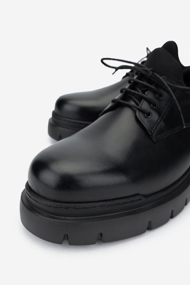  Valmenti Erkek Hakiki Deri Siyah Deri Casual Ayakkabı