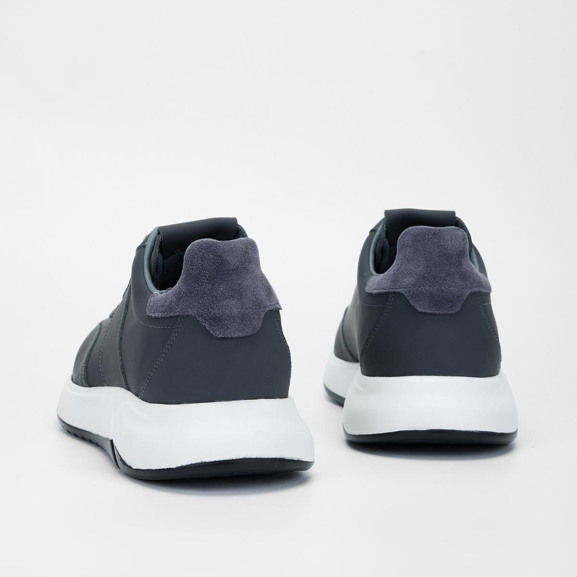 Valmenti Nova Erkek Gri Hakiki Deri Sneakers & Spor Ayakkabı