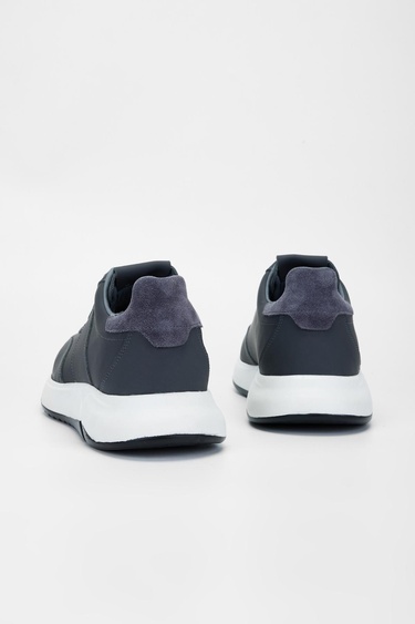  Valmenti Nova Erkek Gri Hakiki Deri Sneakers & Spor Ayakkabı