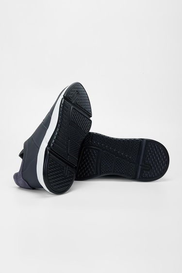  Valmenti Nova Erkek Gri Hakiki Deri Sneakers & Spor Ayakkabı