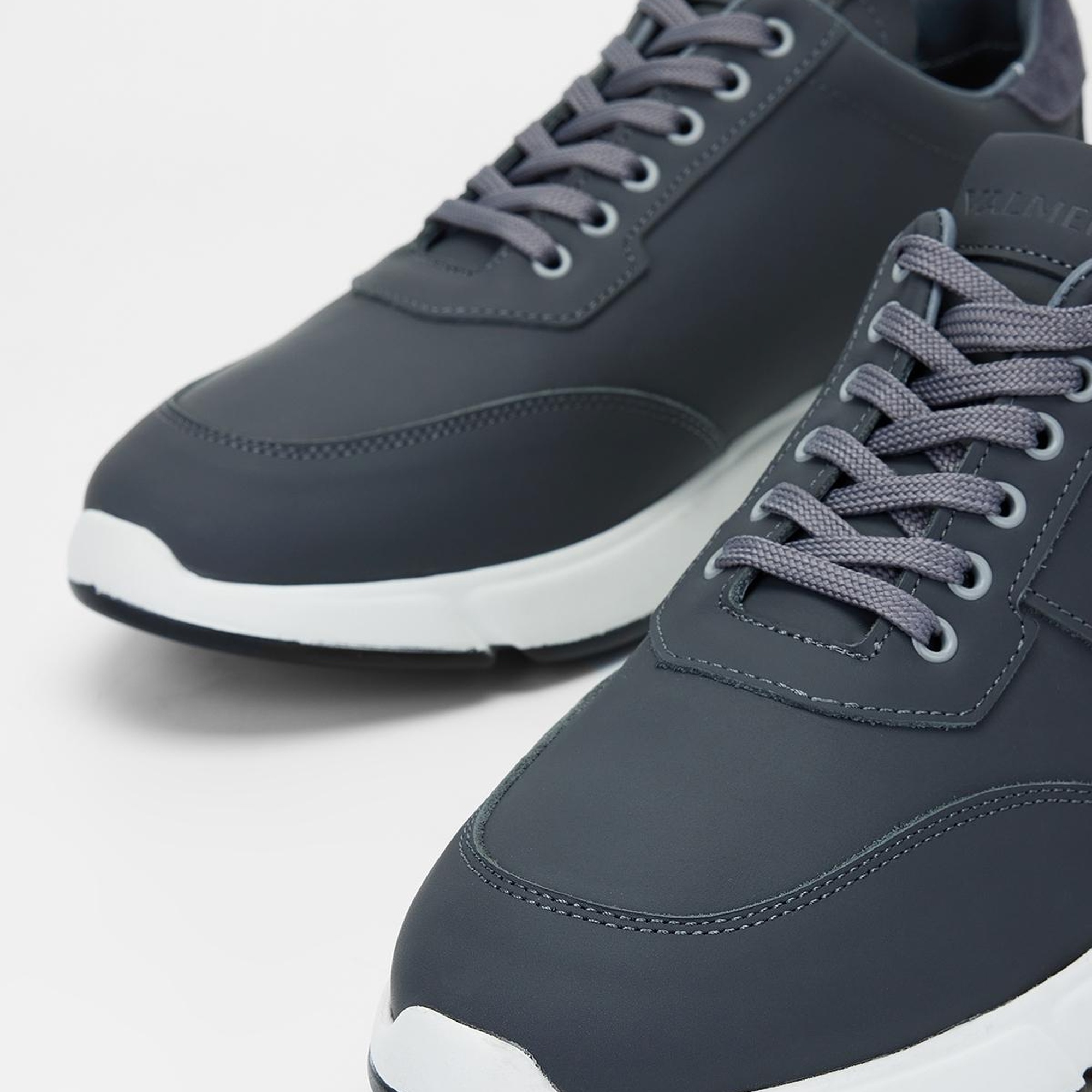 Valmenti Nova Erkek Gri Hakiki Deri Sneakers & Spor Ayakkabı