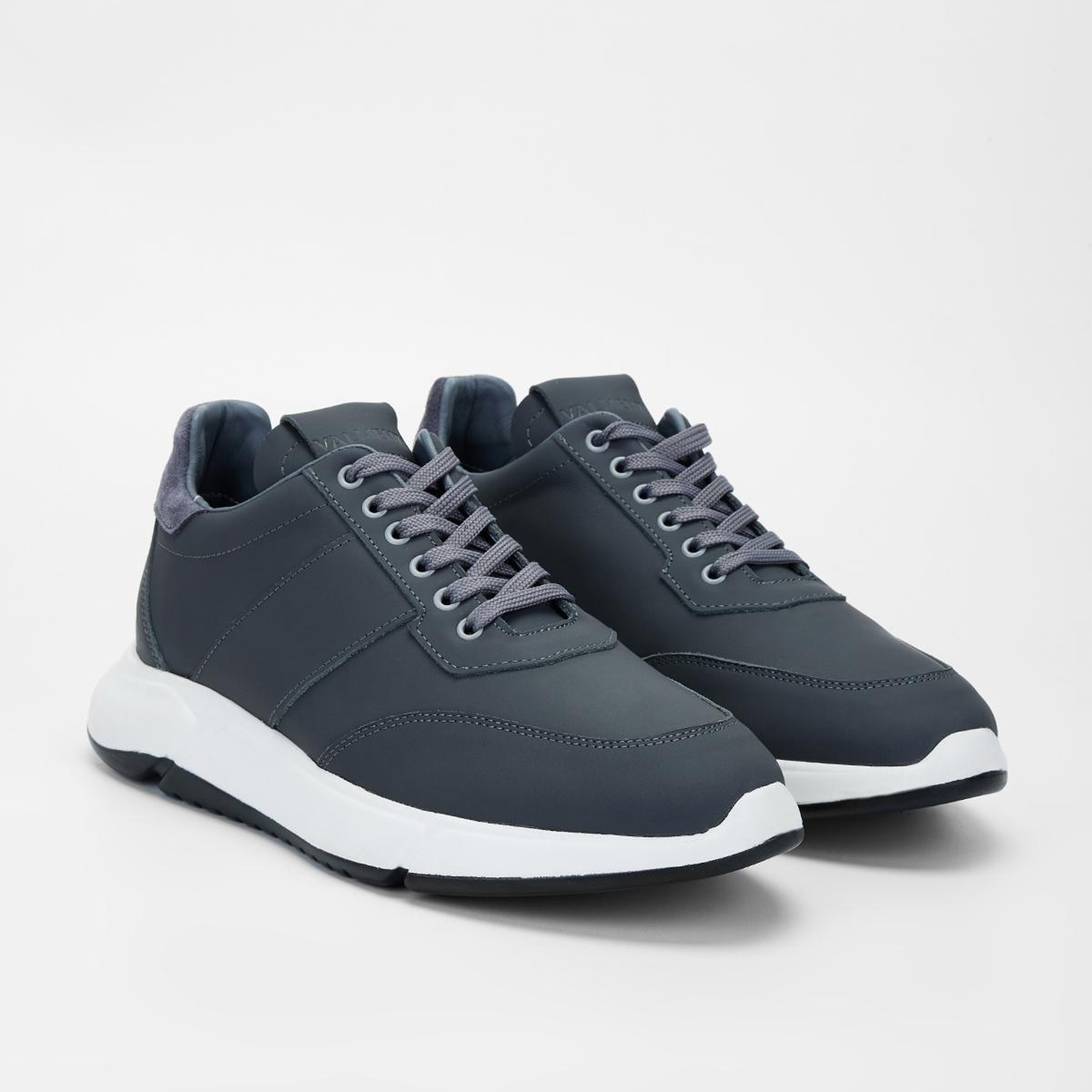 Valmenti Nova Erkek Gri Hakiki Deri Sneakers & Spor Ayakkabı