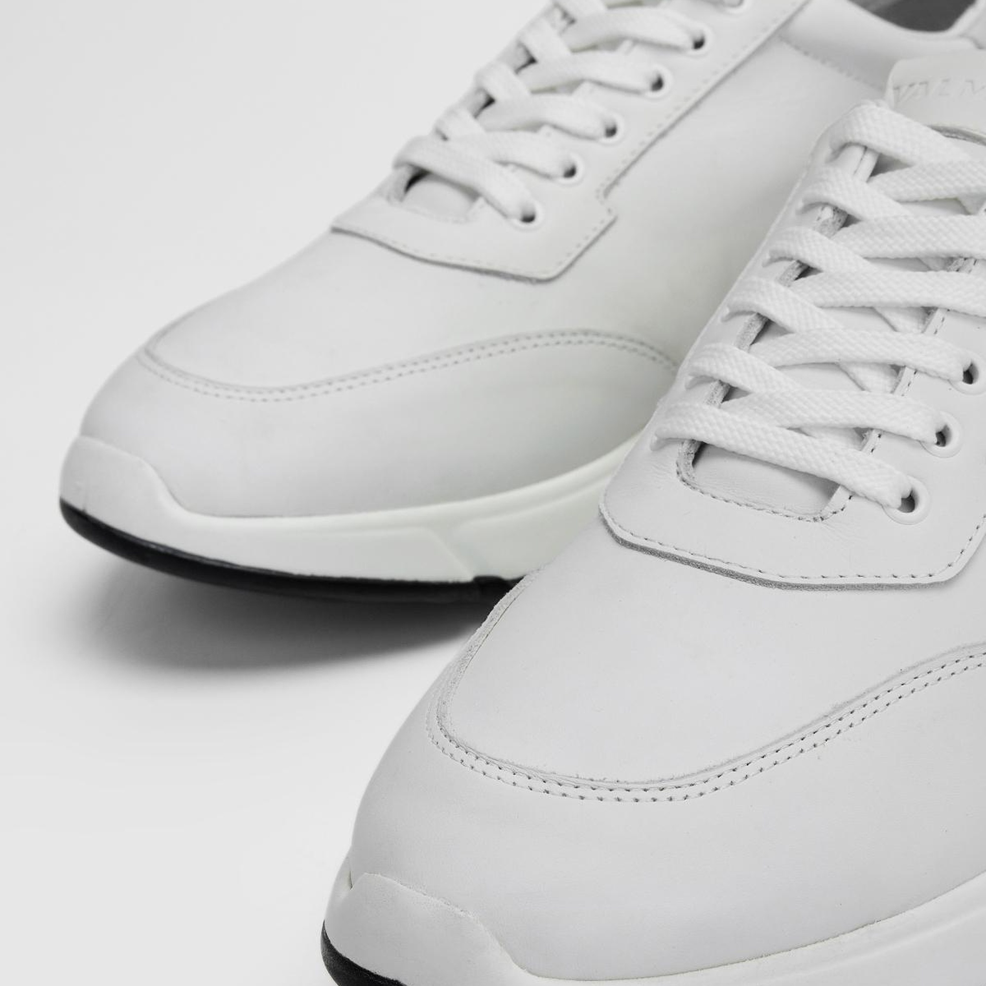 Valmenti Nova Erkek Kırık Beyaz Hakiki Deri Sneakers & Spor Ayakkabı