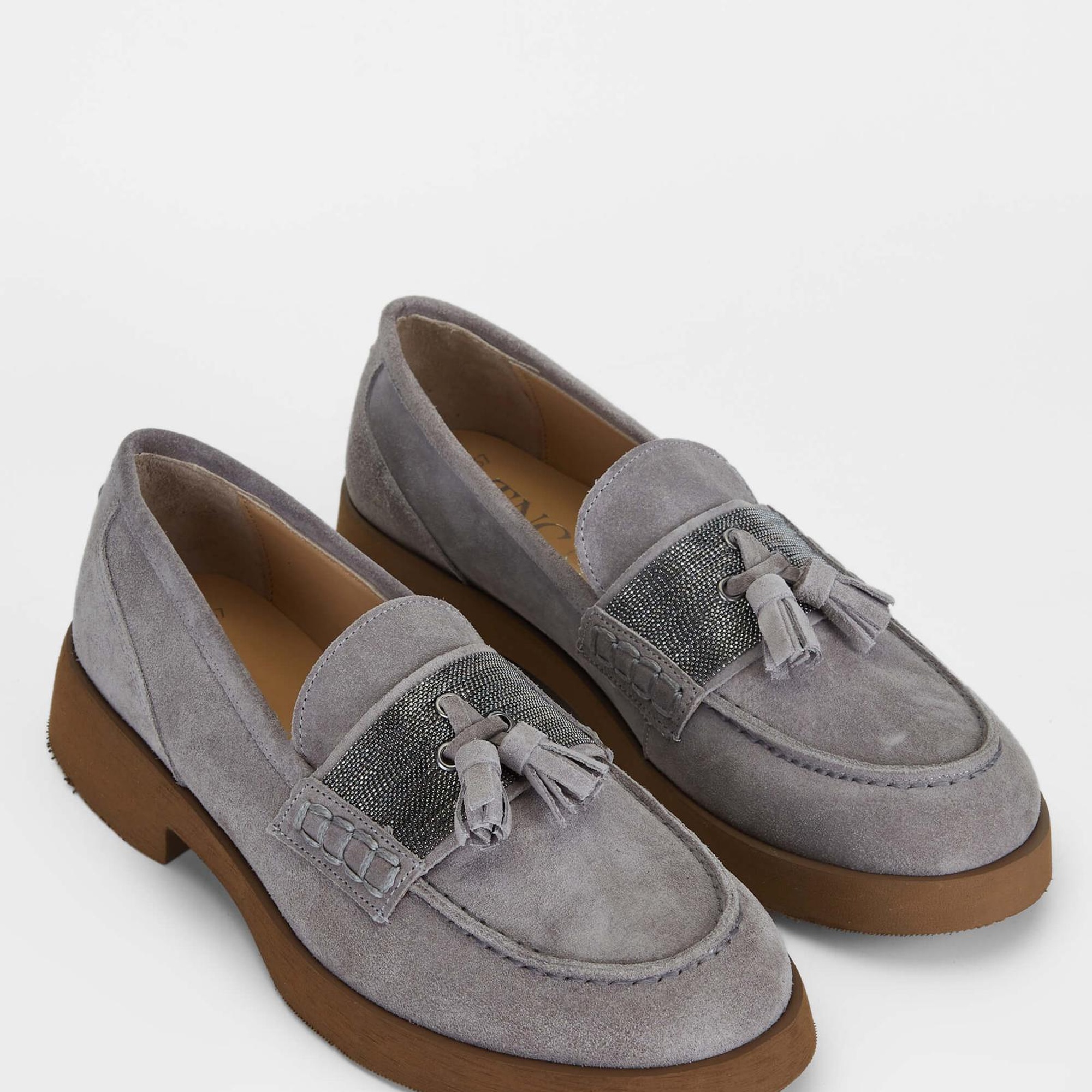 Tamer Tanca Kadın Hakiki Deri Vizon Loafer Ayakkabı