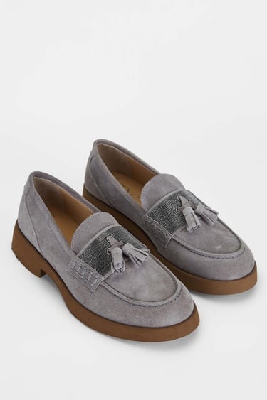  Tamer Tanca Kadın Hakiki Deri Vizon Loafer Ayakkabı