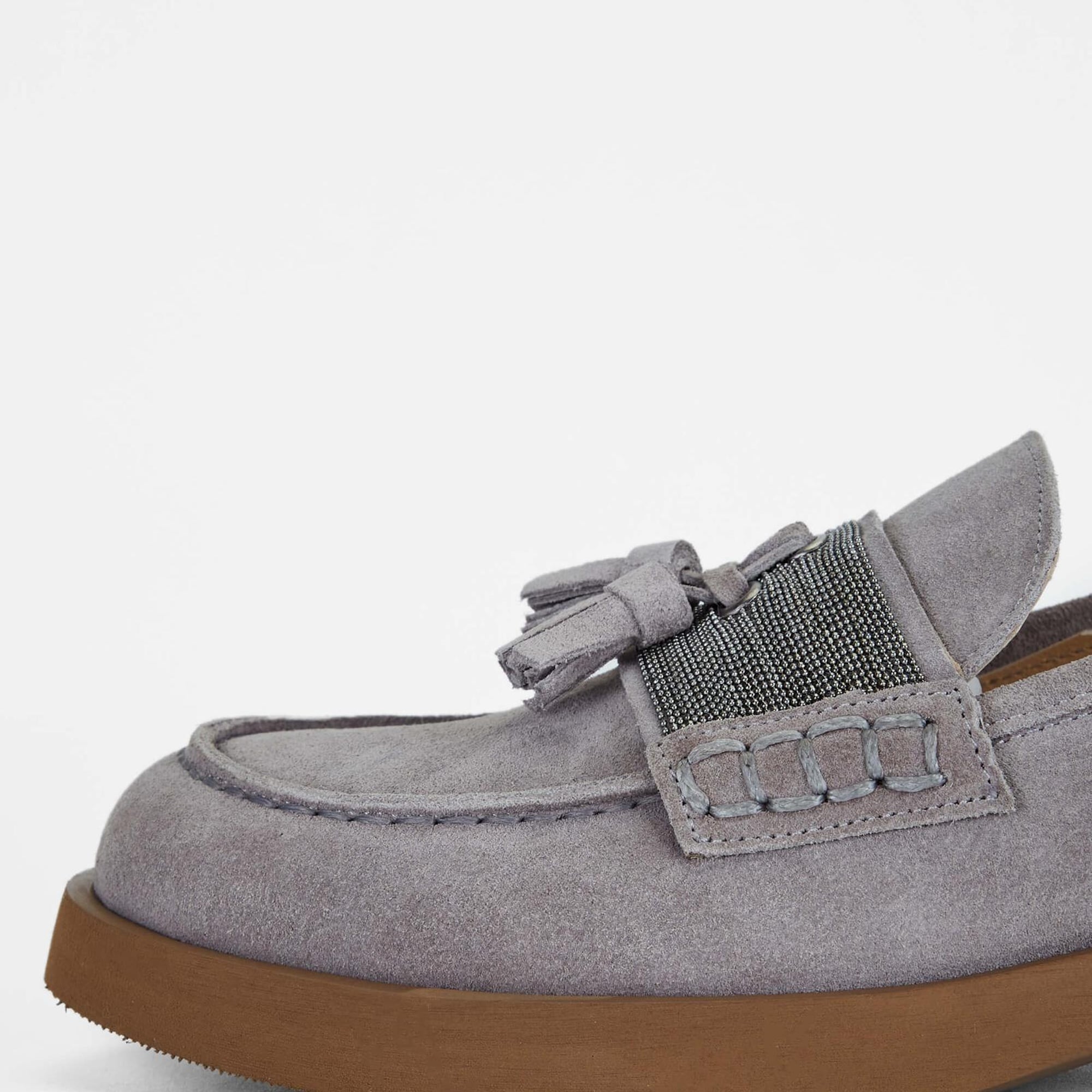 Tamer Tanca Kadın Hakiki Deri Vizon Loafer Ayakkabı