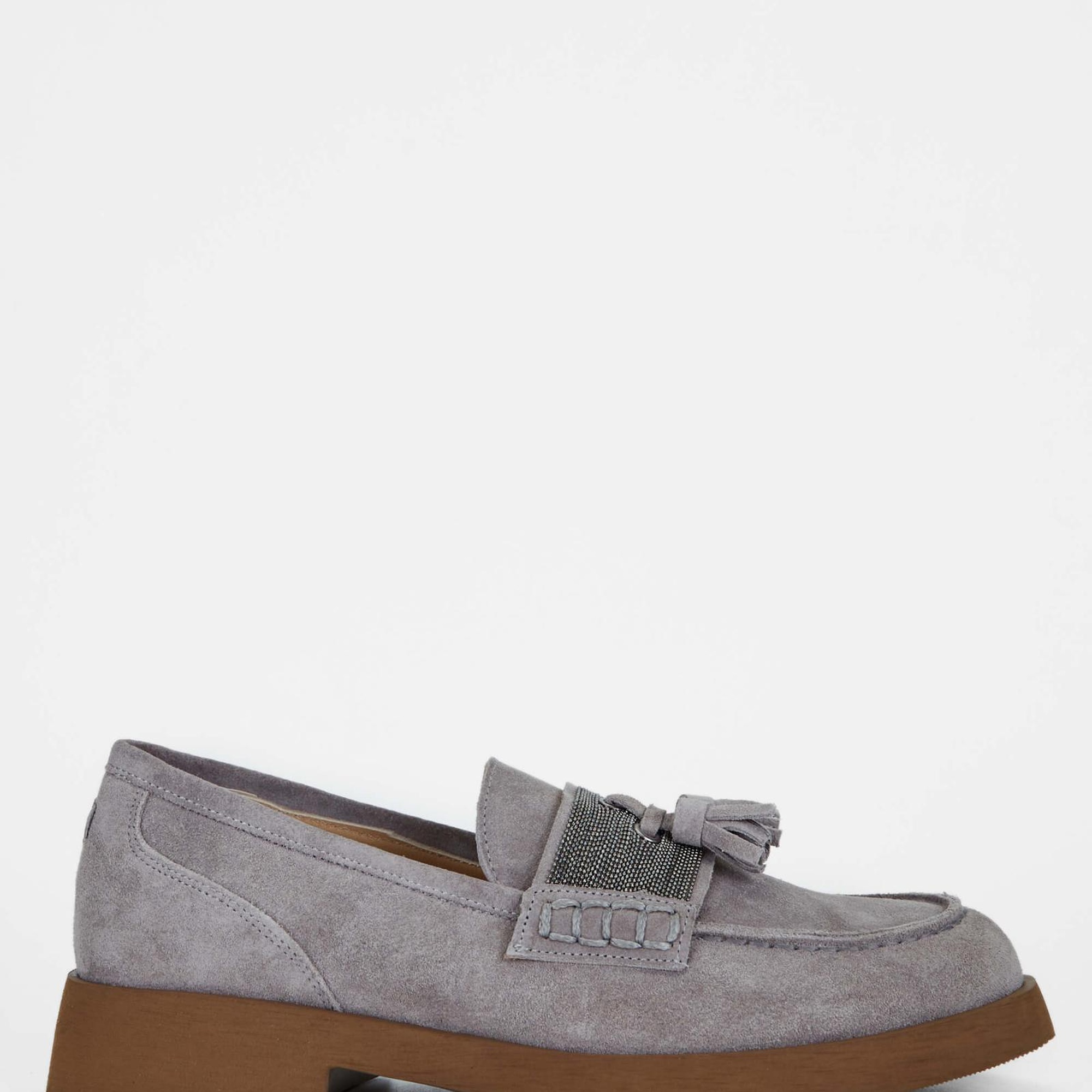 Tamer Tanca Kadın Hakiki Deri Vizon Loafer Ayakkabı