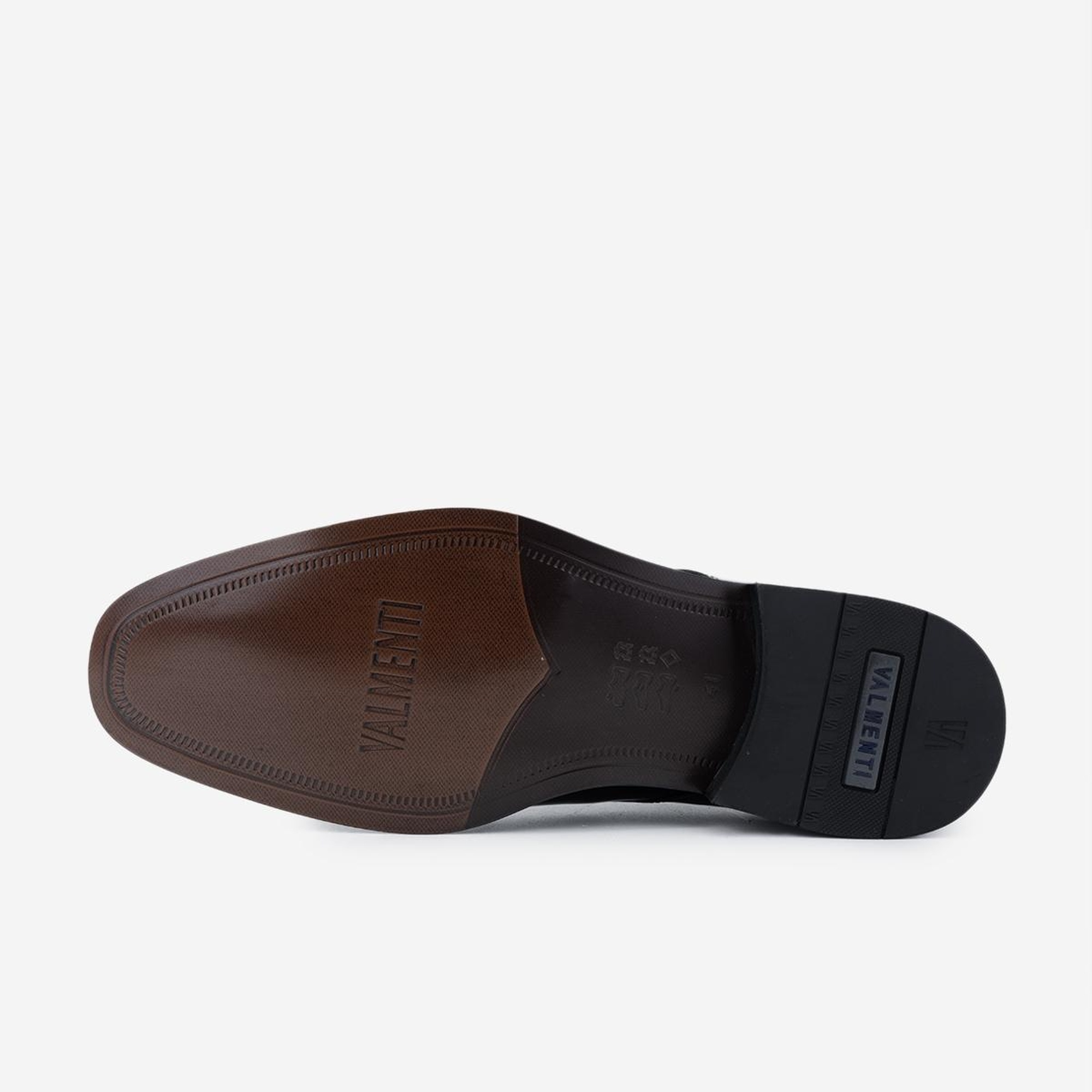 Valmenti Erkek Hakiki Deri Siyah Açma Klasik Ayakkabı