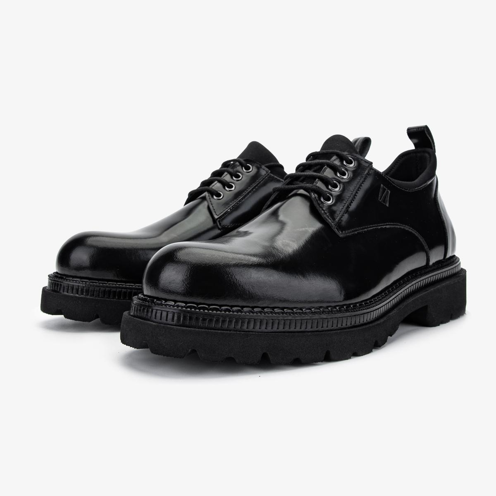 Valmenti Erkek Hakiki Deri Siyah Açma Casual Ayakkabı