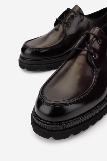  Valmenti Erkek Hakiki Deri Bordo Casual Ayakkabı