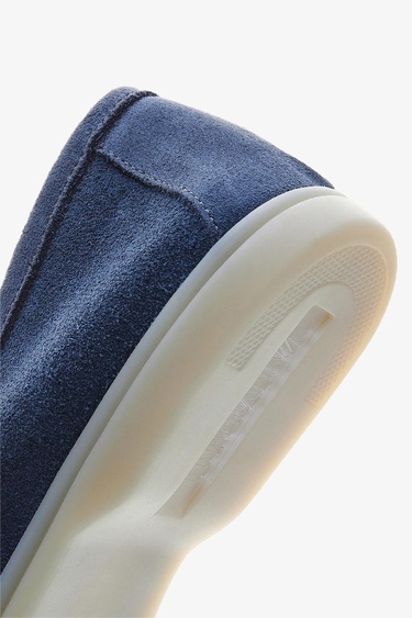  Valmenti Lucio Erkek Jean Süet Hakiki Deri Loafer Ayakkabı