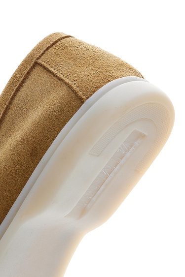  Valmenti Lucio Erkek Camel Süet Hakiki Deri Loafer Ayakkabı