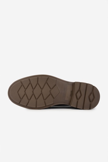  Valmenti Erkek Hakiki Deri Kahverengi Klasik Ayakkabı