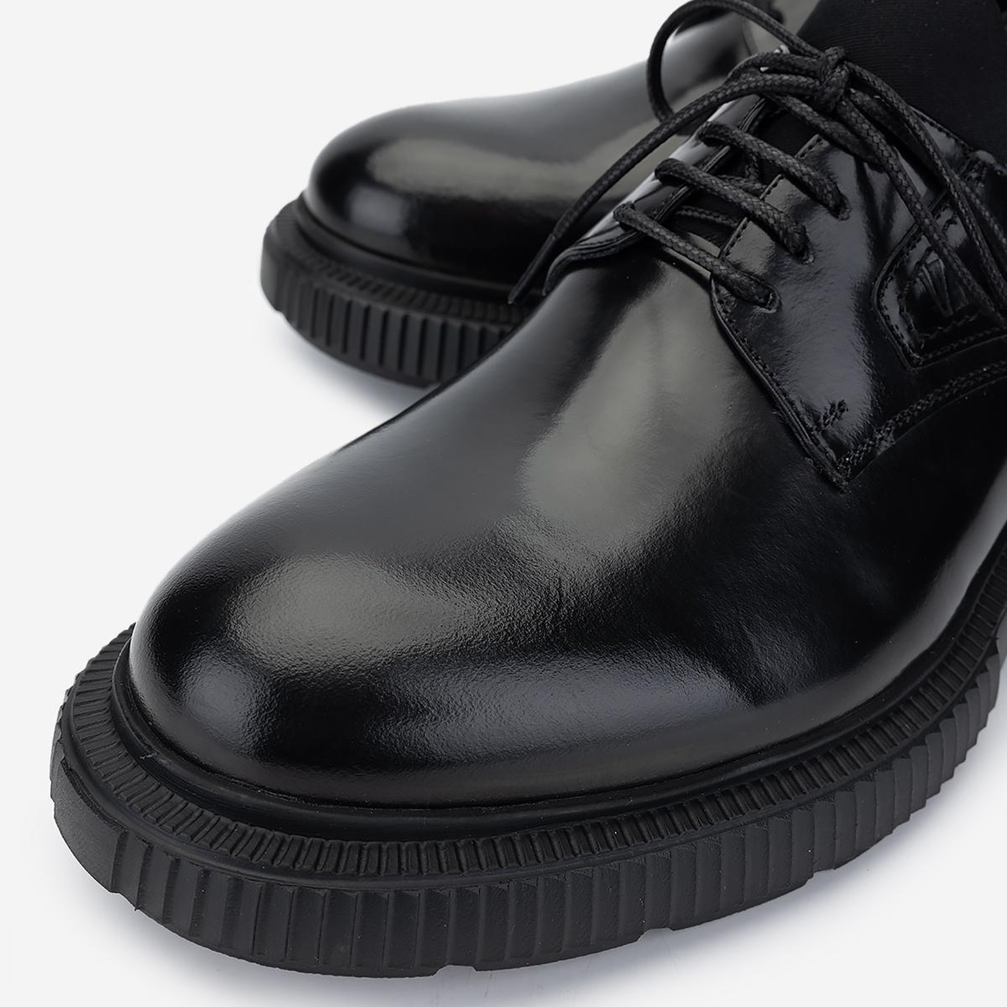 Valmenti Erkek Hakiki Deri Siyah Açma Casual Ayakkabı