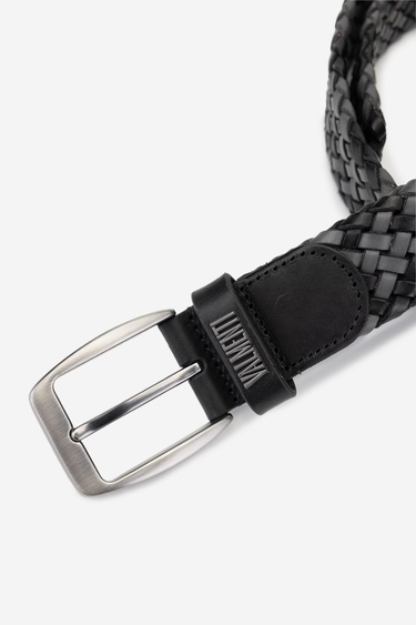  Valmenti Naghis Erkek SYH/GRI ORGU Hakiki Deri Casual Kemer