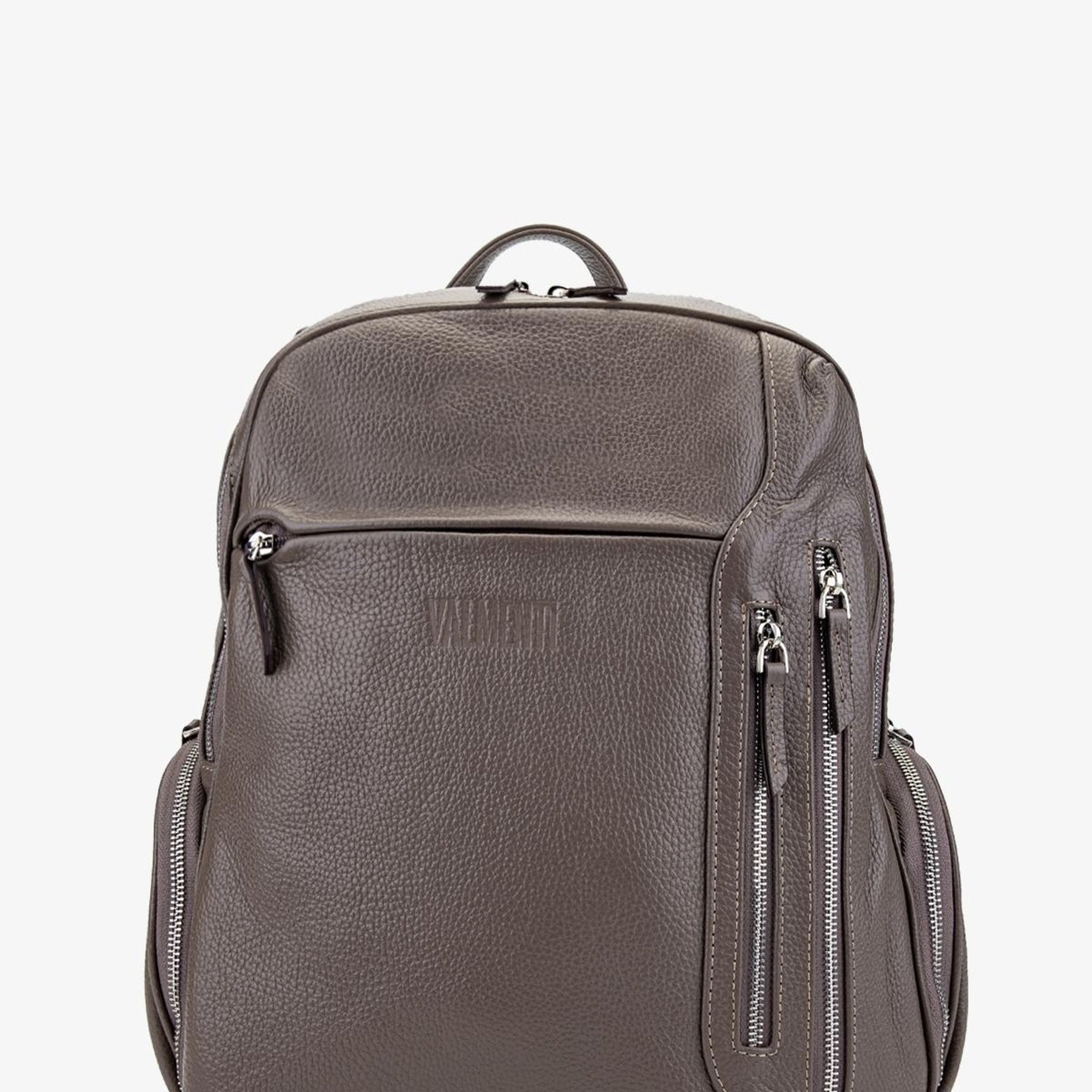 Valmenti Aron Erkek Vizon Floter Hakiki Deri Sırt Çantası