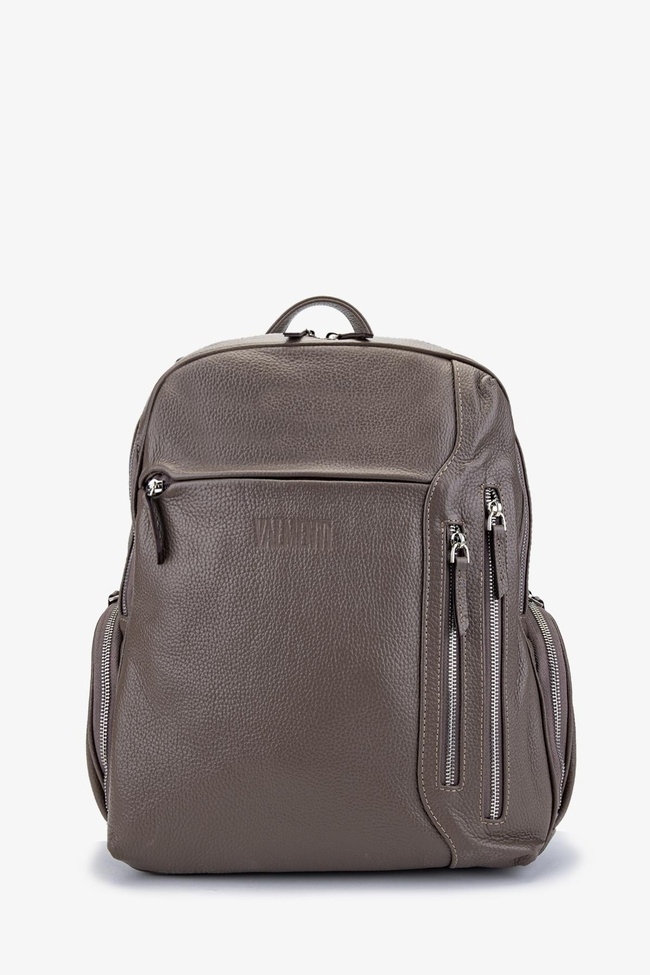  Valmenti Aron Erkek Vizon Floter Hakiki Deri Sırt Çantası