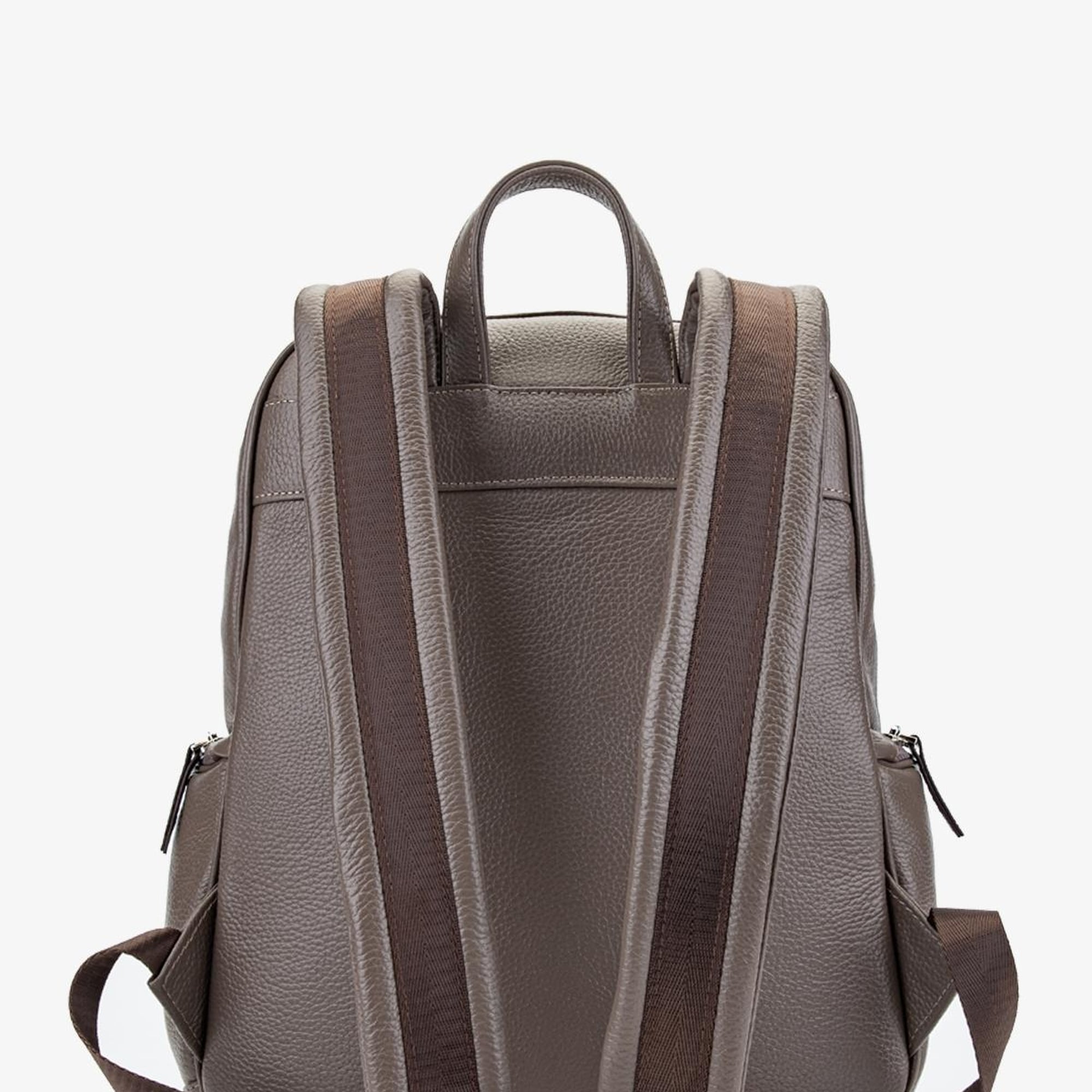 Valmenti Aron Erkek Vizon Floter Hakiki Deri Sırt Çantası